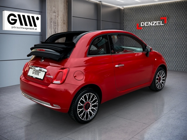 Bild 3: Fiat 500 Cabrio Hybrid 70 Red