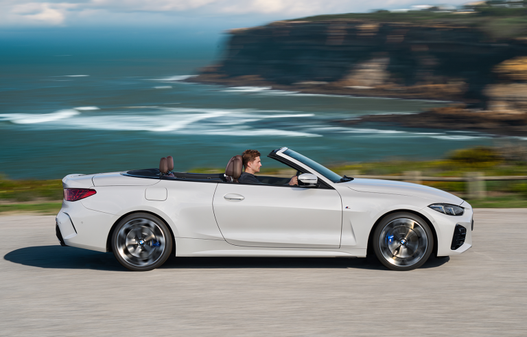 BMW 4er Cabrio Seitenansicht