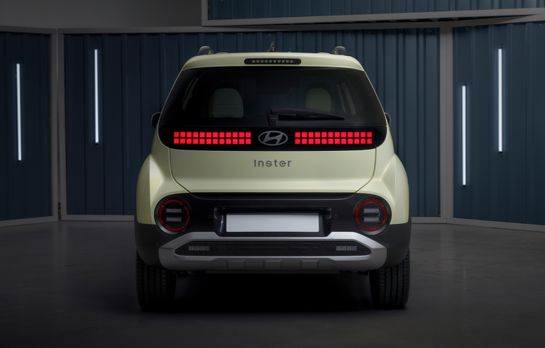 Hyundai Inster Heckansicht