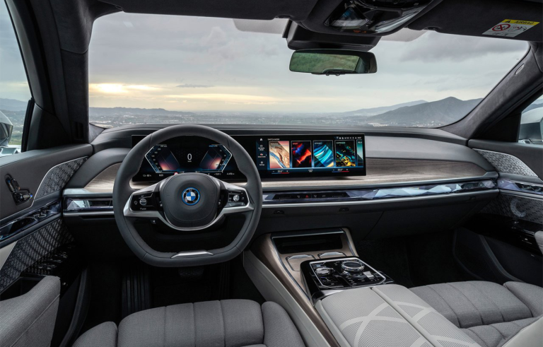 BMW i7 Innenansicht