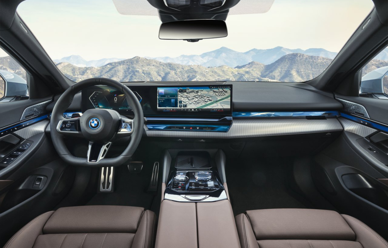 BMW i5 Innenansicht