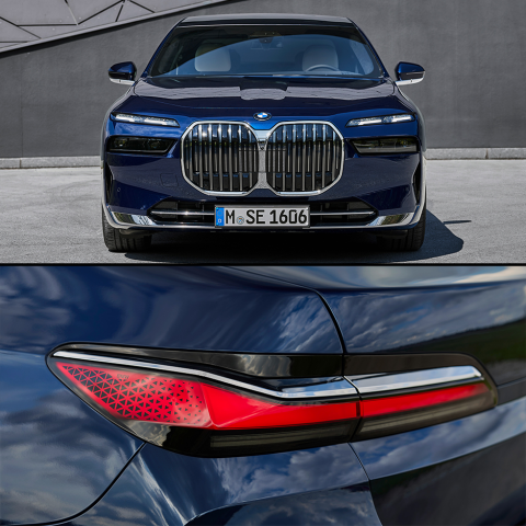 BMW 7er Limousine Vorder- & Rückansicht